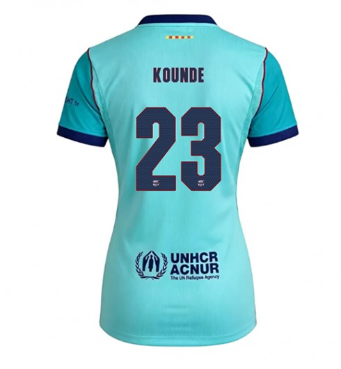 Barcelona Jules Kounde #23 Tredjedrakt Dame 2026-27 Korte ermer Barcelona Jules Kounde #23 Tredjedrakt Dame 2026-27 Korte ermer